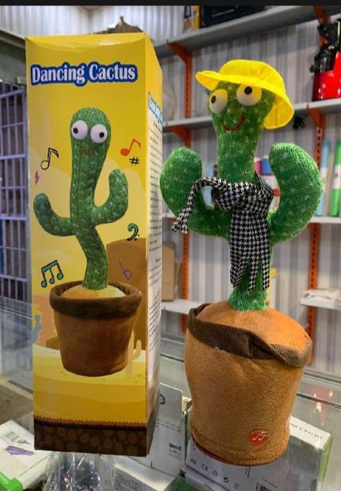 2-in-1 Dancing Cactus & LCD Writing Tablet for Kids